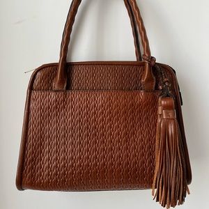 Patricia Nash Paris Woven Satchel